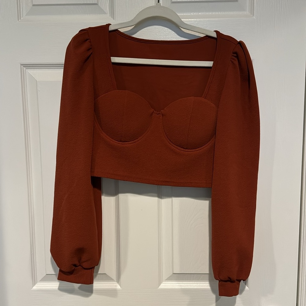 Cropped long sleeve - Picture 2 of 5
